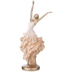 СТАТУЭТКА "ТАНЦУЮЩАЯ ЛЕДИ" 13Х7Х27 СМ