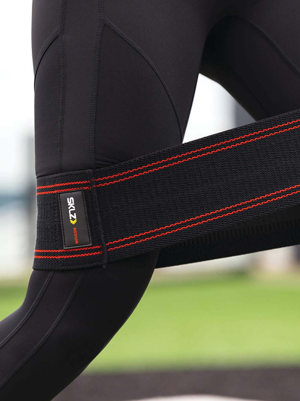 Резинка для фитнеса тканевая мини среднего сопротивления, 6 X 33 см SKLZ PRO Knit Mini Band Medium