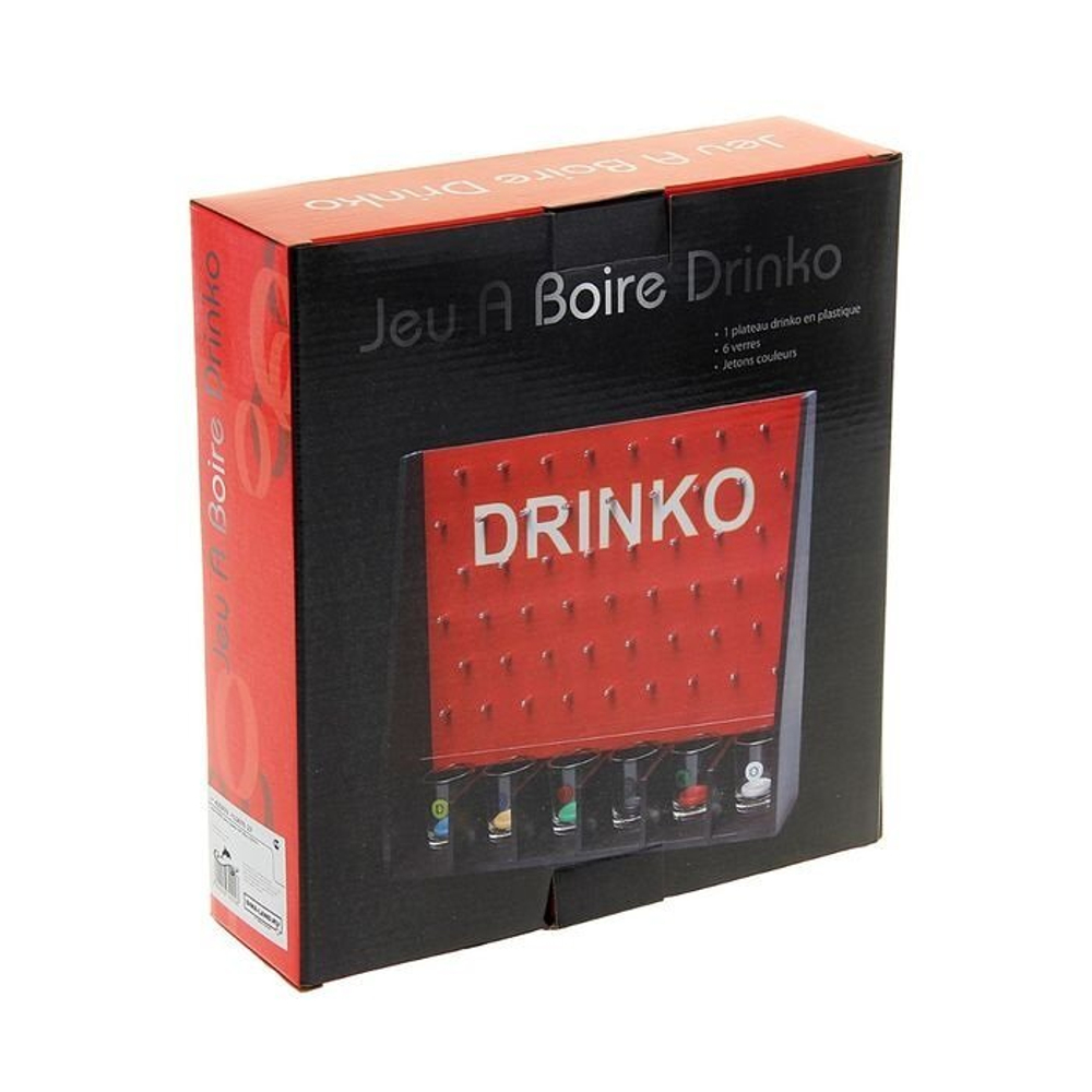 Пьяная игра "Drinko", 6 стопок, 26х28 см