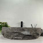 Раковина из мрамора Erozy Grey EM-65031 64*50*15 0890