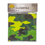 Салфетки «Камуфляж» 25см/ 33 см, 12 шт
