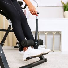 Инверсионный стол складной DFC STYLE чёрный, U-образный фиксатор