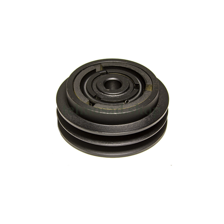 Муфта сцепления для виброплиты профиль ремня А диаметр 130 вал 20 мм (2 ремня)