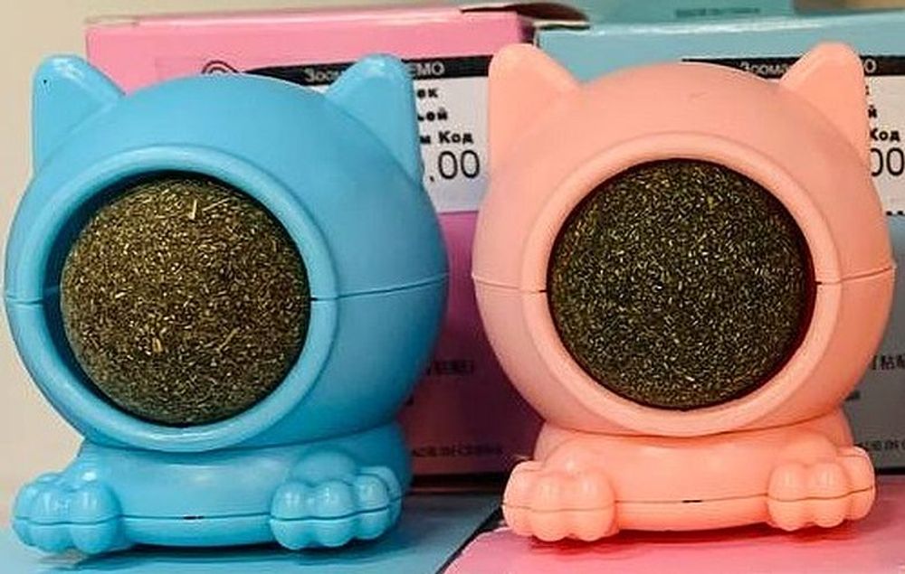 Игрушка для кошек NUNBEL с кошачьей мятой 6х5.5х5.5см
