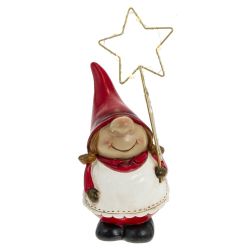 GAEM Фигурка декоративная "Гном" (подсветка) L10 W8 H25 см, 2в.