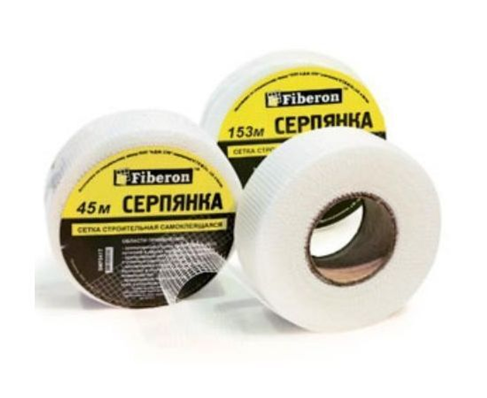 Fiberon Серпянка самоклеющаяся 43мм х 90м