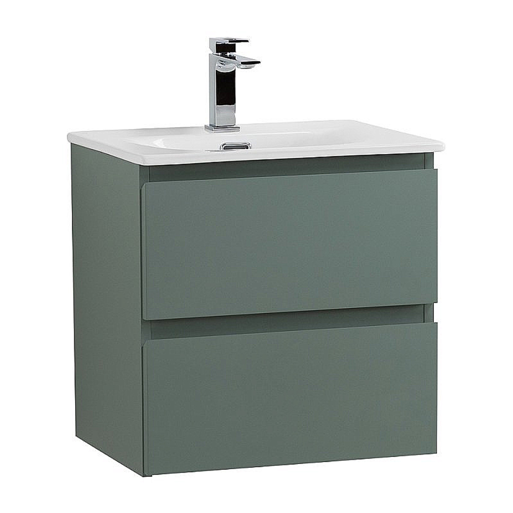 Тумба с раковиной BelBagno 50 KRAFT 39-500/390-2C-SO-VO+BB500/390ETL еловая матовая