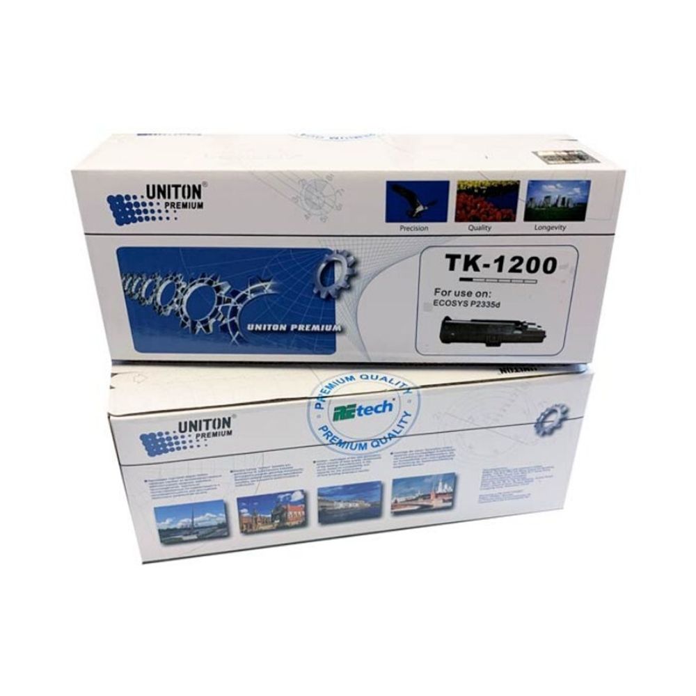 Тонер-картридж UNITON, аналог для KYOCERA TK-1200 для M2235/P2335/M2735/M2835 (3K, TOMOEGAWA) Premium