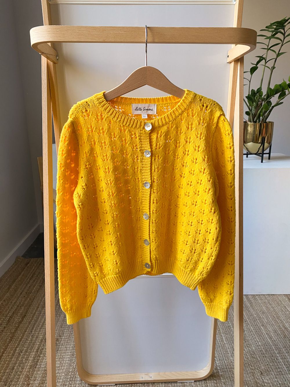 Новый хлопковый кардиган Hello Simone, 128