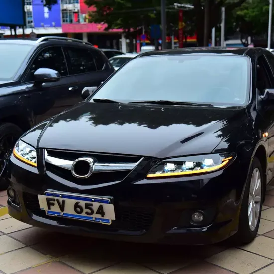 Передние фары Мазда 6 GG 2004-2008 V3 type