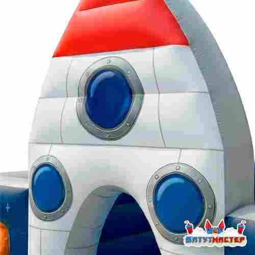 Надувная игровая комната «Звёздная ракета», 3,5×3,5×2 м