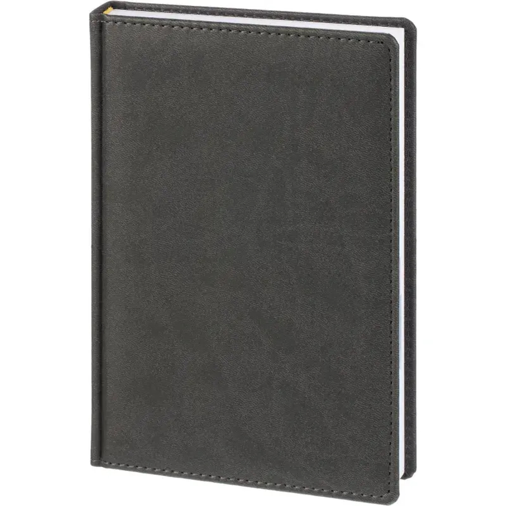 Ежедневник датированный 2026 АТТАСНЕ А5, 180л, 143х210мм, Сиам серый