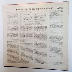 Винтажная виниловая пластинка LP Mundell Lowe And His All Stars Porgy and Bess (Japan 1972)
