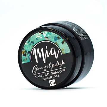 Глиттер гель MIA №06 5 гр.