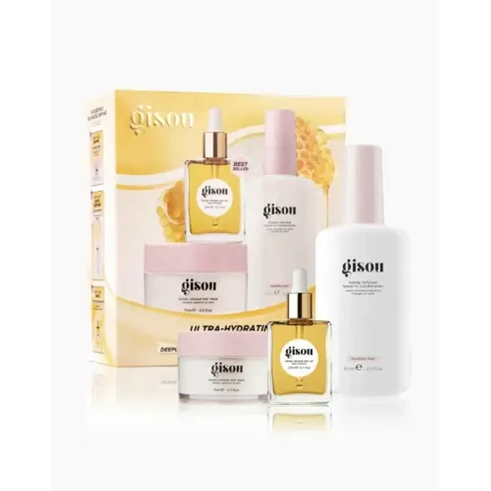 GISOU Ultra Hydrating Hair Heroes Набор по уходу за волосами