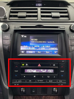 Переходная рамка 10" и комплект проводов для TOYOTA Camry, Aurion 2015-2018