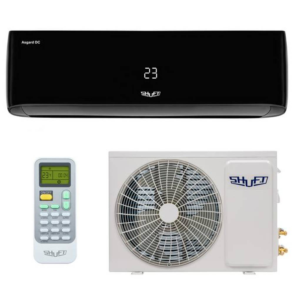Сплит-система SHUFT, ASGARD DC Inverter, SFTHAI/in-12HN8/BL / SFTHAI/out-12HN8/BL