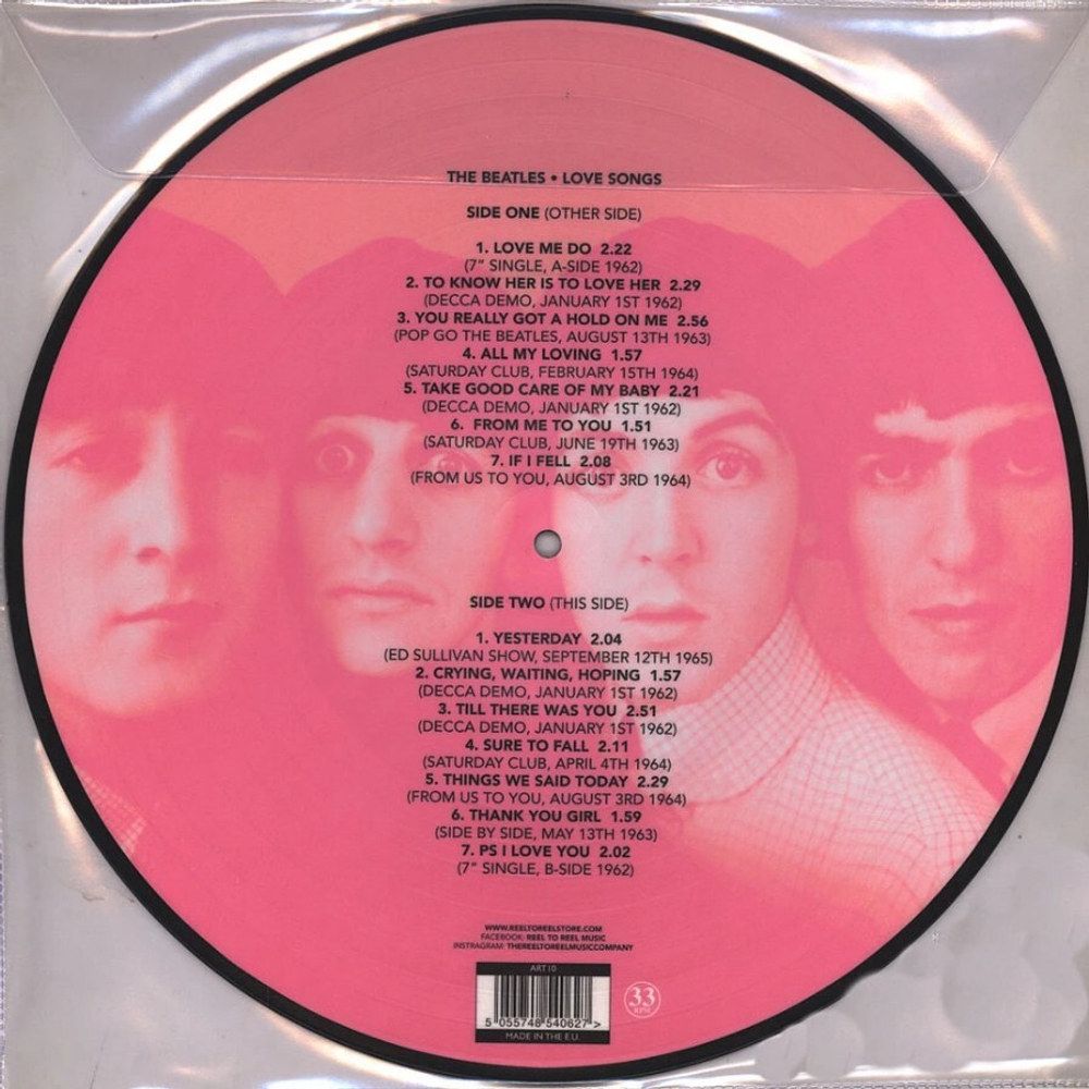 The Beatles / Love Songs (Picture Disc)(LP)
