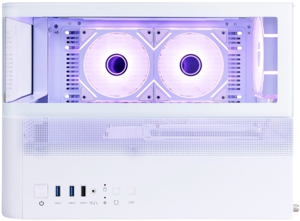 Корпус mATX 1STPLAYER RT5-WH-2FC7R-W-1FC7-W