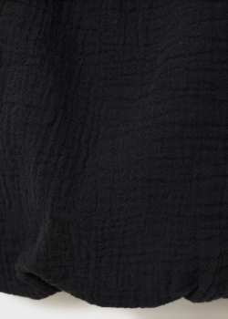 Хлопковая блузка с рукавами-фонариками