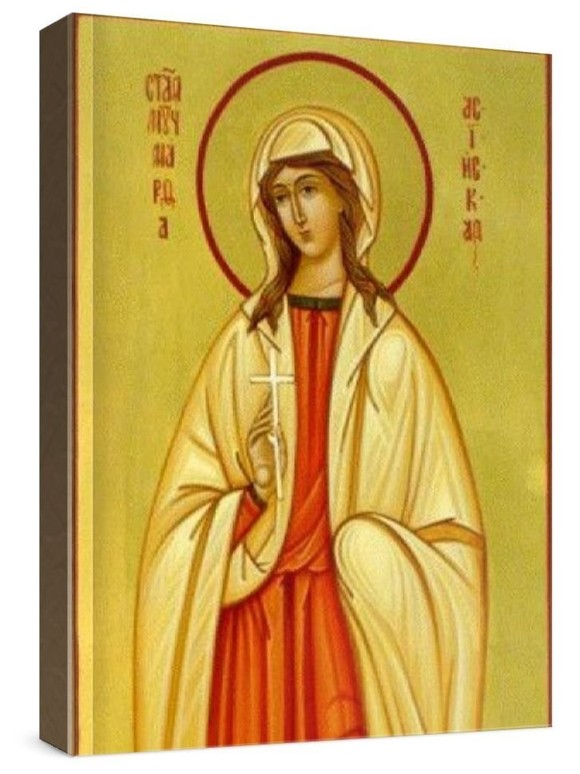 Марфа Азийская (рукописная икона)