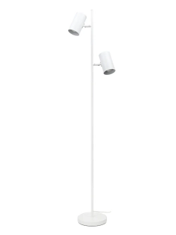 Торшер напольный современный с двумя плафонами