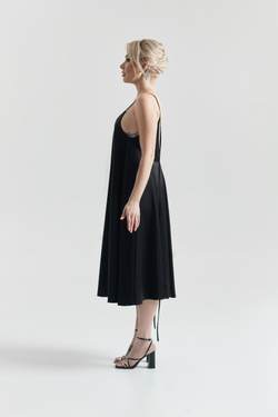 ПРЕДЗАКАЗ Платье полусолнце AFTER BLACK