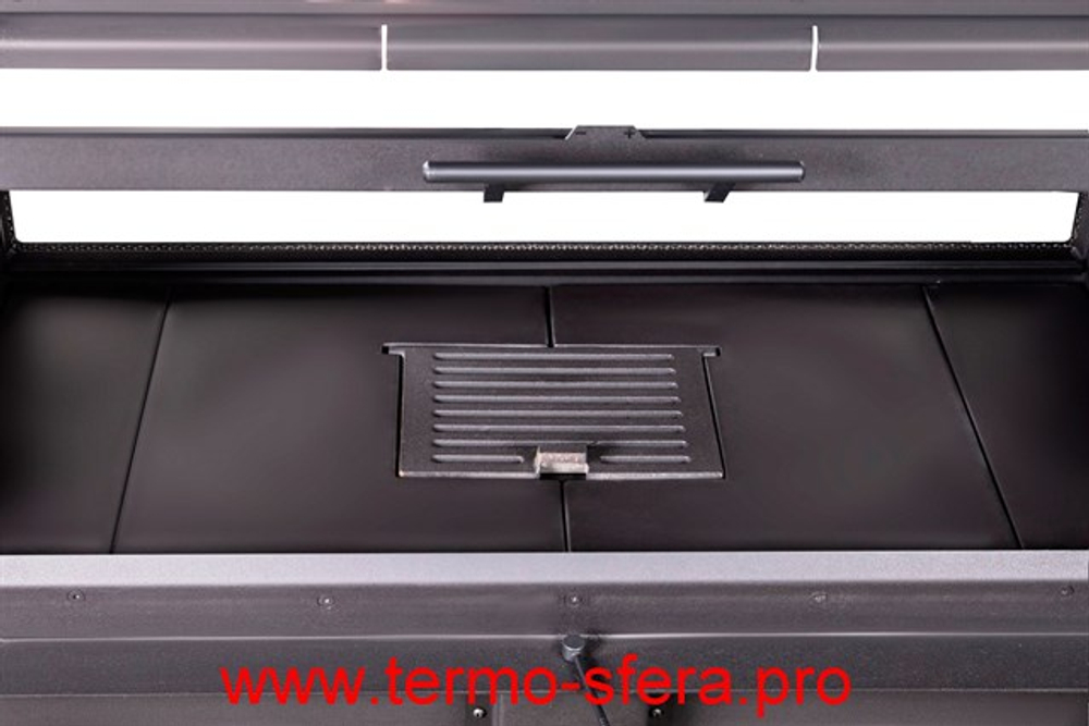 Каминная топка Экокамин ВЕГА 1000 TB туннельная черный шамот