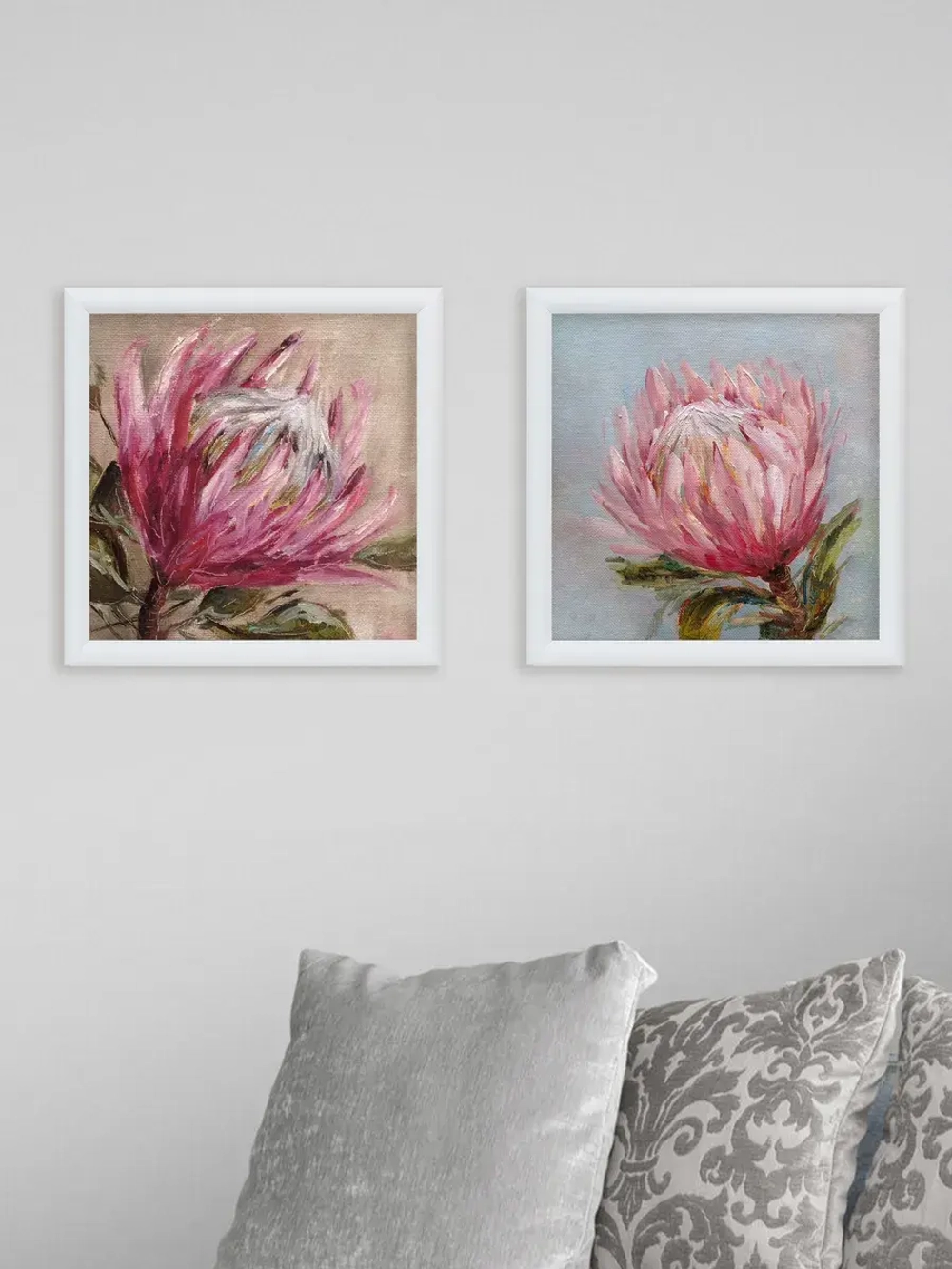 Картина на стену интерьерная на холсте 32*32 см