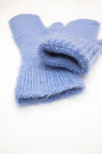 Варежки В203-04 голубые
