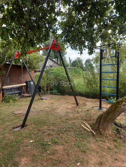 Монтаж уличных качелей Sv Sport