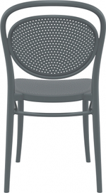 Стул пластиковый Siesta Contract Marcel, темно-серый