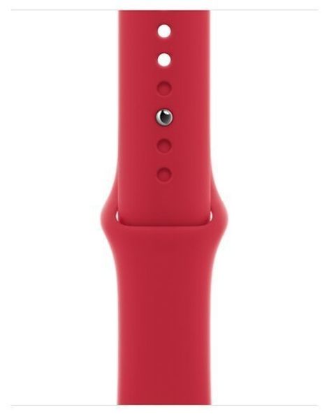 Умные часы Apple Watch Series 7 45mm Aluminium with Sport Band, красный (MKN93RU/A)
