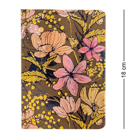 BM-06/1 Блокнот сред. «Весенние цветы» (3D твердая обложка)