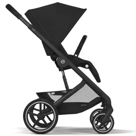 Коляска 2 в 1 Cybex Balios S Lux 2025 (Moon black/Black)