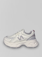 Кроссовки 88872-5 комбинированные с цветными вставками