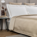 Покрывало Frette Luxury Herringbone Savage Beige (270 x 260 см)