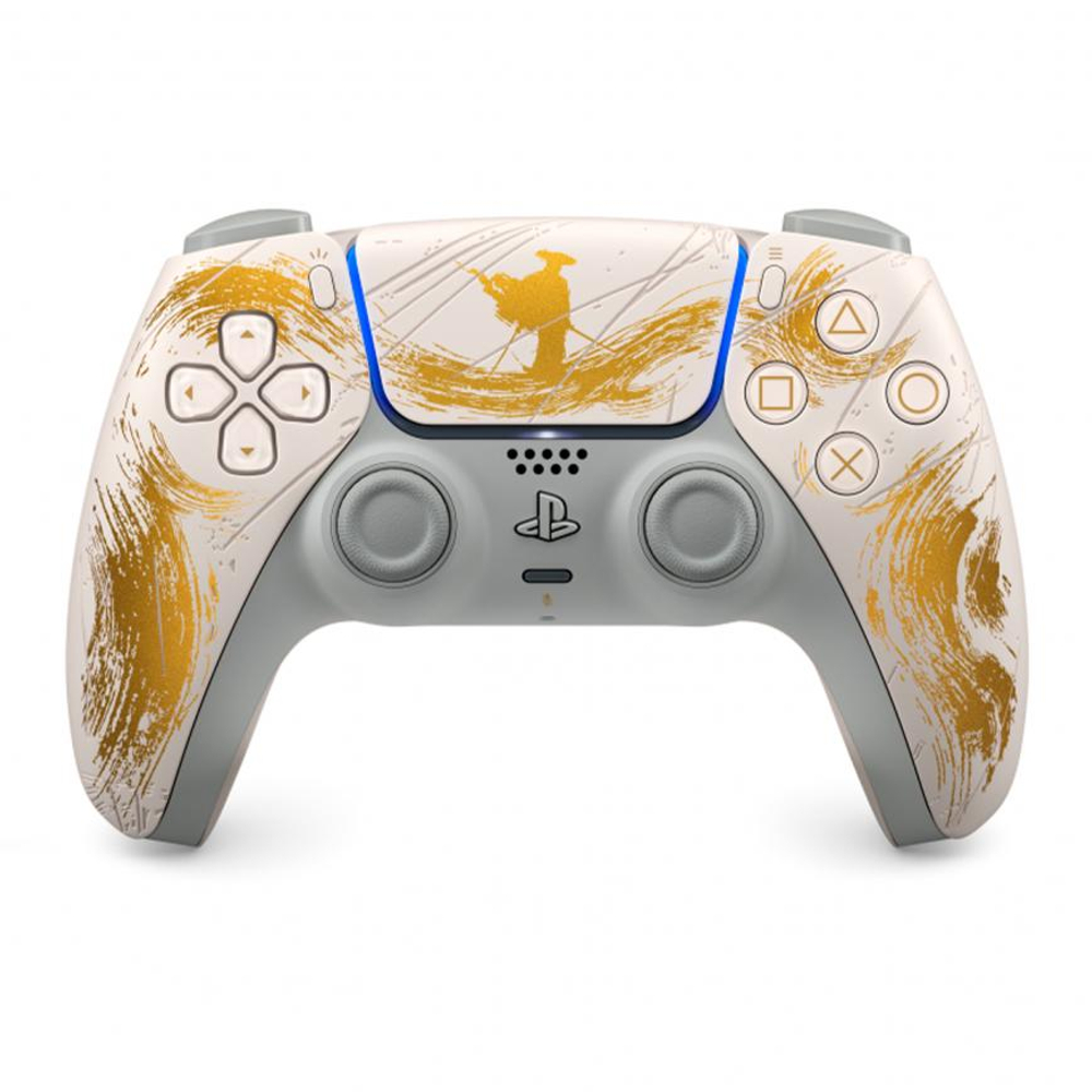 Беспроводной геймпад Sony DualSense — Ghost of Y_tei Gold Limited Edition для PlayStation 5