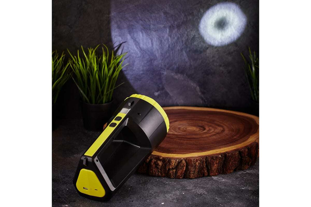 Светодиодный аккумуляторный фонарь REXANT с боковым светом, powerbank, 4800 мАч, Micro USB 75-7824
