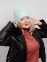 шапка осенняя зимняя ангора
