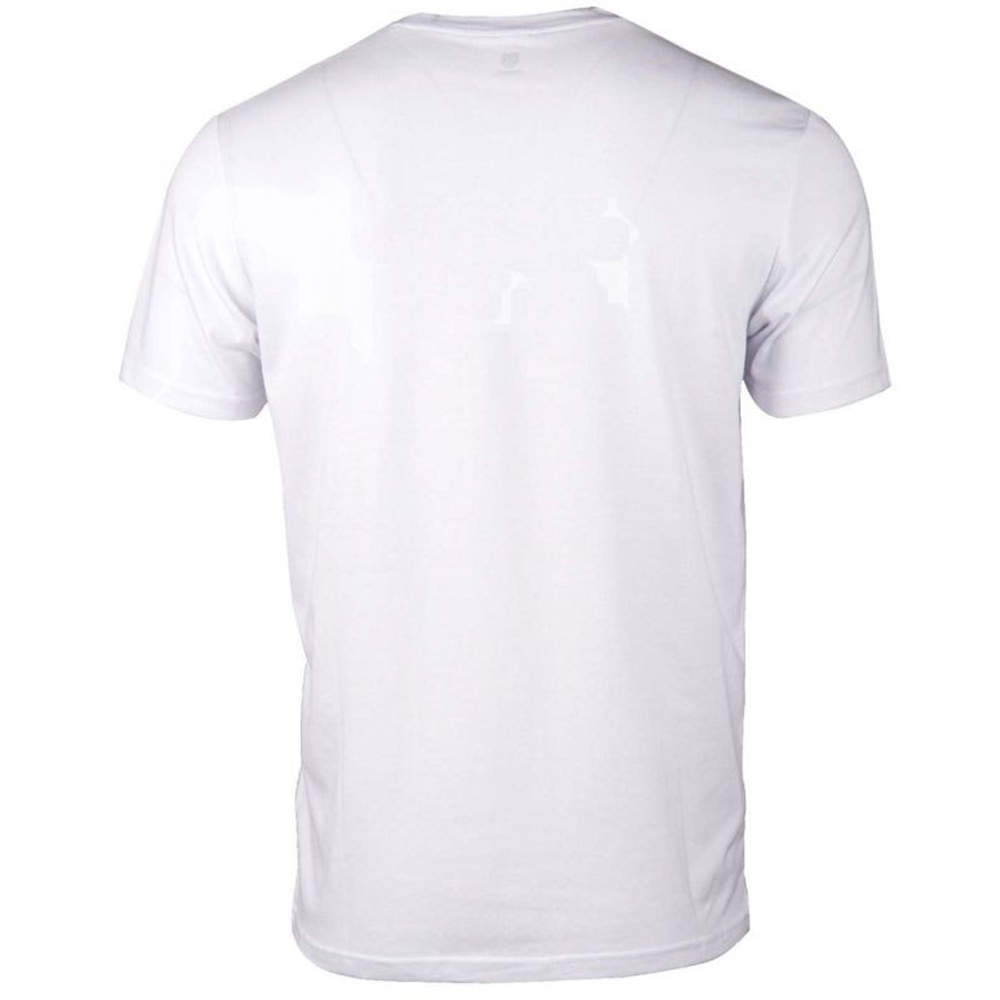 Футболка мужская теннисная K-Swiss Core Logo Tee M - white/brunner blue