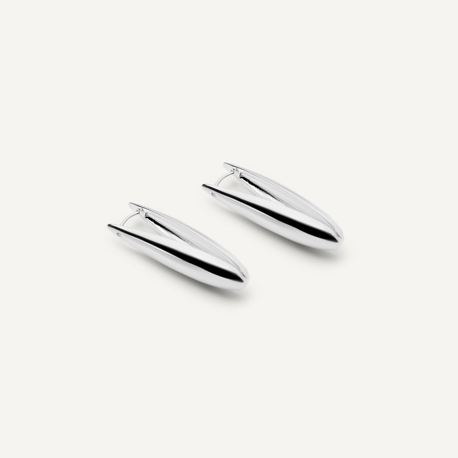 Серьги Plain Claws Earrings – Silver