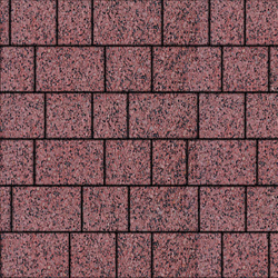 Тротуарная плитка УРИКО, комплект из 3 видов плит, Гранит+ Красный с черным