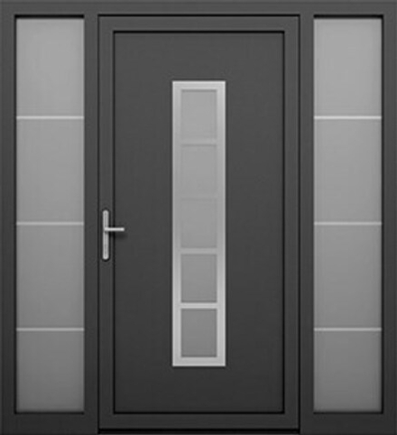 Двуполая входная дверь Север ( Любой размер )