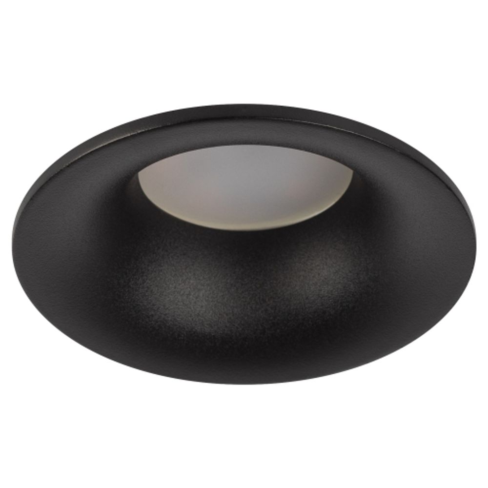 Светильник встраиваемый алюминиевый ЭРА KL96 BK под лампу MR16 GU5.3 черный | Алюминиевые встраиваемые светильники