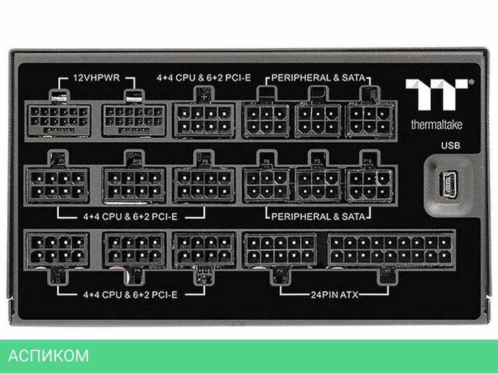 Блок питания Thermaltake Toughpower iRGB Plus 1650W (PS-TPI-1650F3FDTE-1)