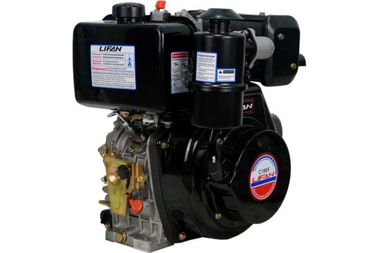 Двигатель дизельный "LIFAN" C186F (9,2 л.с.)