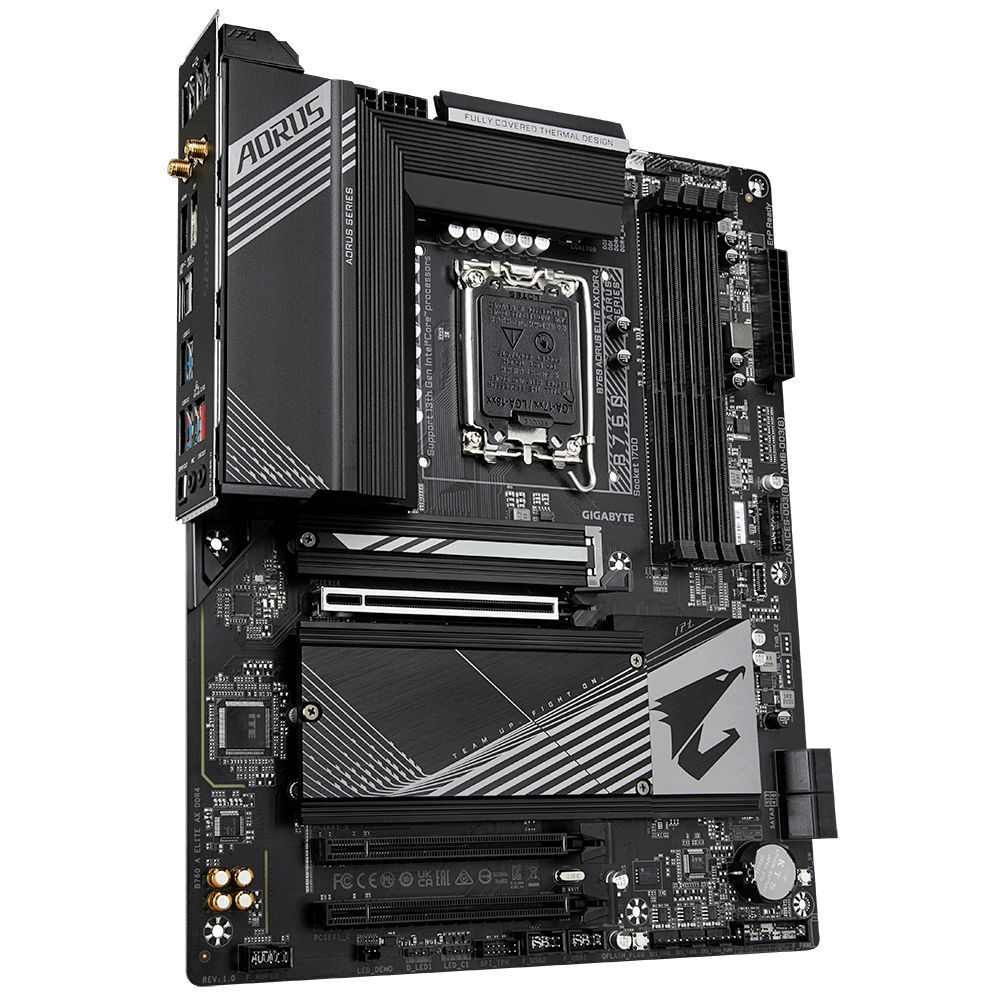 S-1700 Материнская плата Gigabyte B760 AORUS ELITE AX DDR4