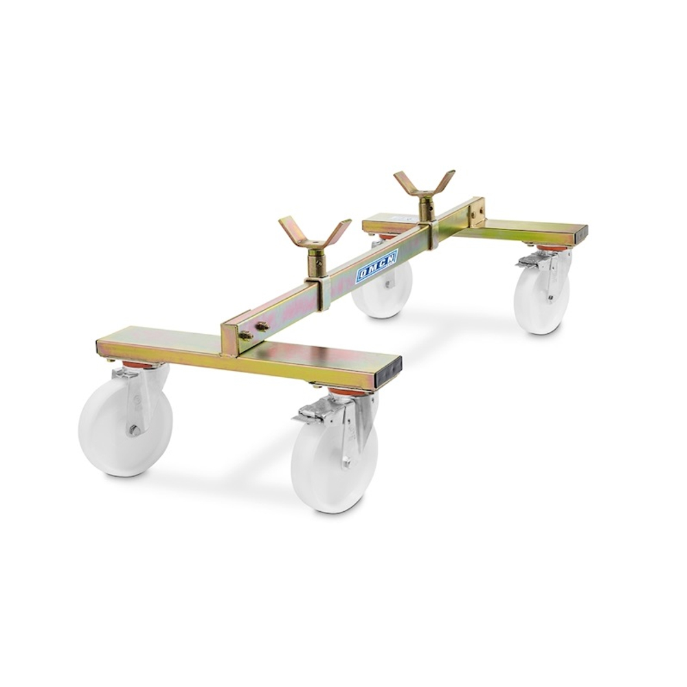 Тележка 4-х колесная для перемещения аварийных автомобилей г/п 800 кг, с тормозом, OMCN (Италия)