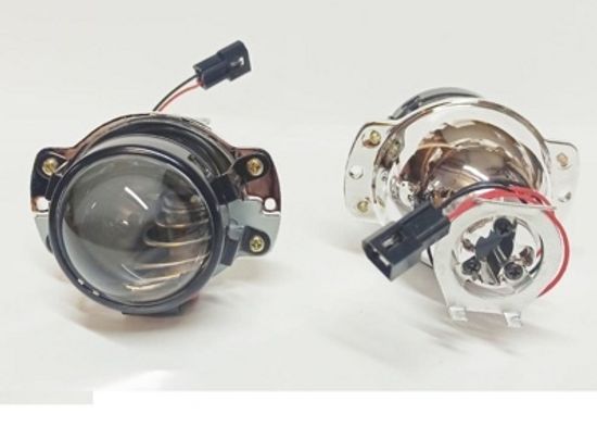 Би-Линза 1,8″ MH1 с маской. Посадочное место под лампу H1